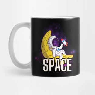 Space To The Moon Mug